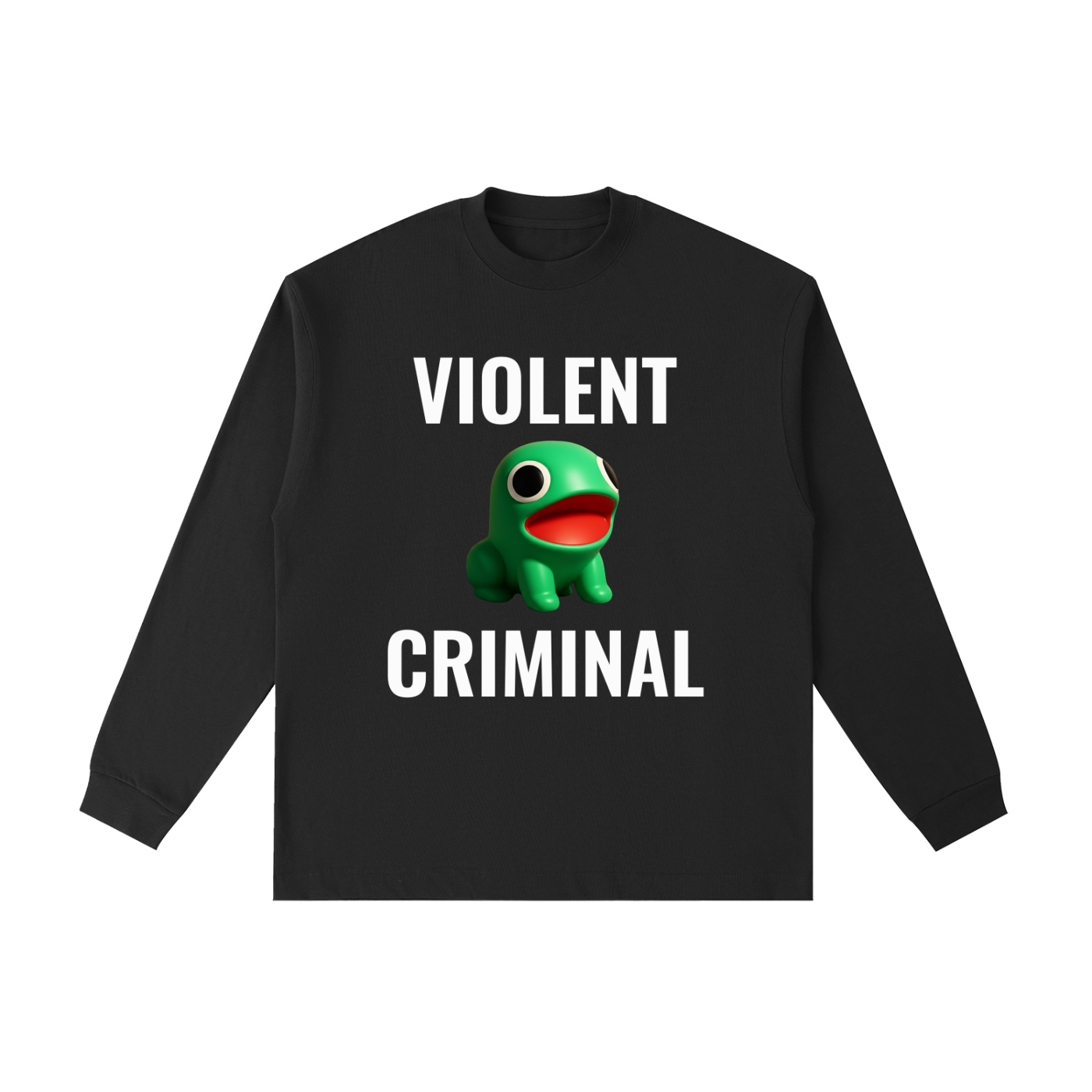LONG SLEEVE VIOLENT CRIMINAL GROPPER T